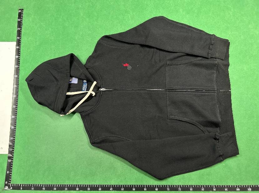 Polo zip up hoodie ( 12 colors ) -3