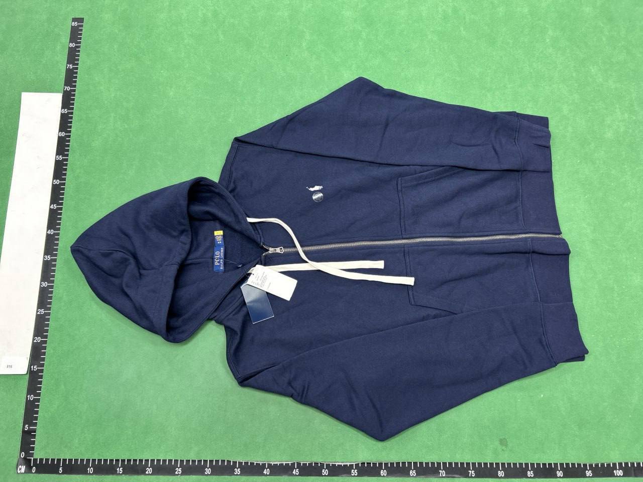 Polo zip up hoodie ( 12 colors ) -4
