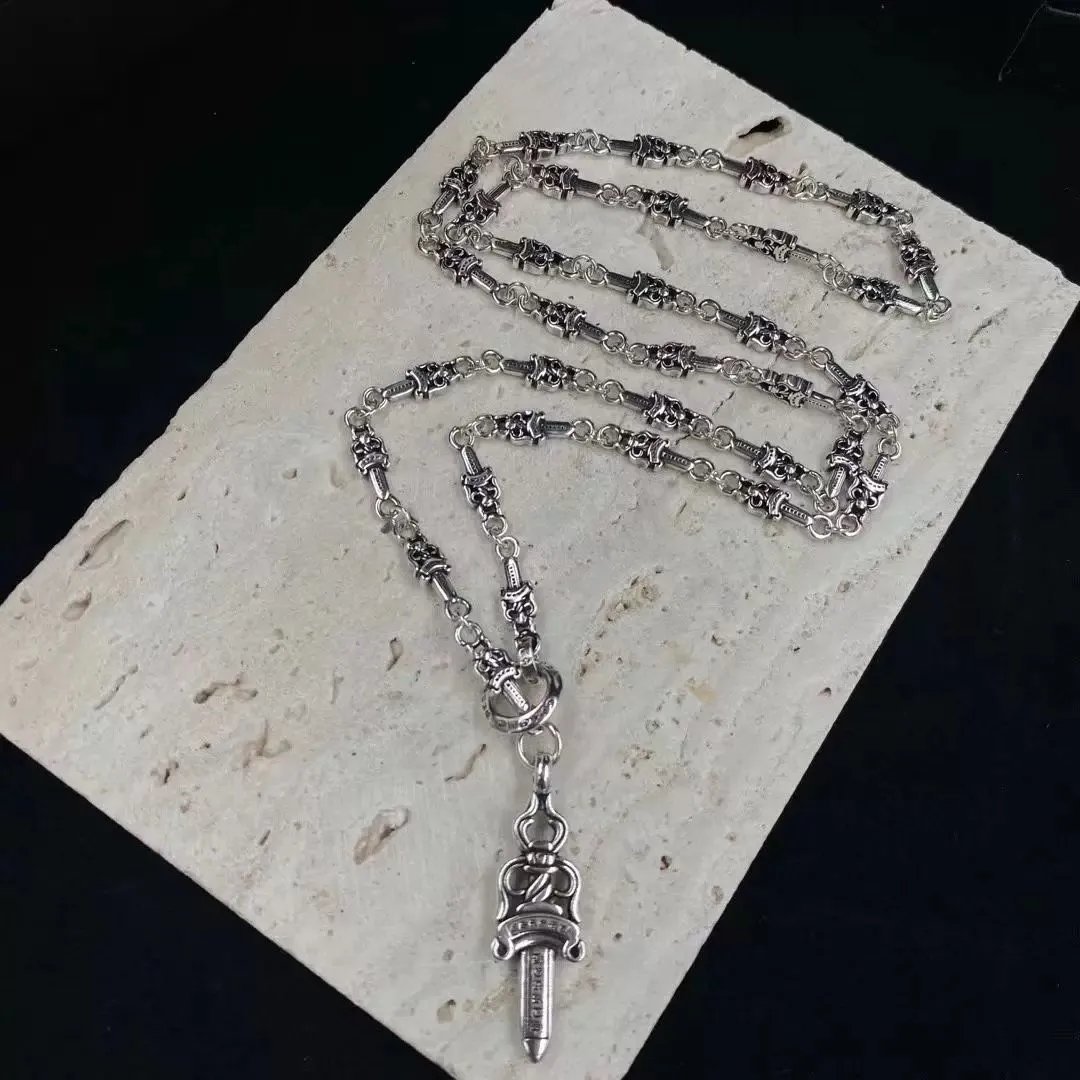  Chrome Hearts Cross Necklace [Hip-hop Style] -2