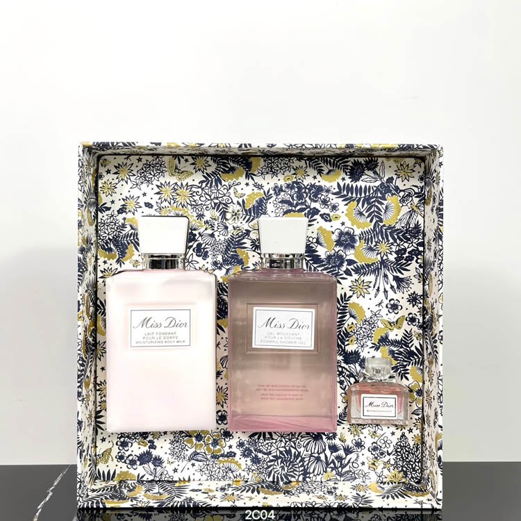 Dior Blooming Sweetheart Body Fragrance Three-piece Flower Box-3432                   -2