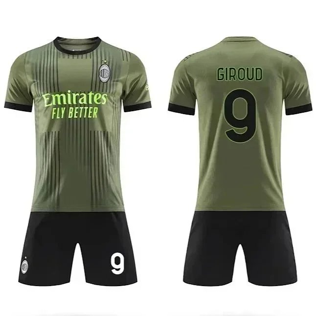 2023-2024AC Milan Ibrahimovic and Giroud football uniform jersey（21+styles)-1217                   -1
