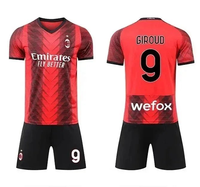 2023-2024AC Milan Ibrahimovic and Giroud football uniform jersey（21+styles)-1217                   -6