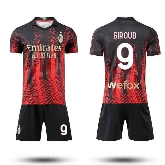 2023-2024AC Milan Ibrahimovic and Giroud football uniform jersey（21+styles)-1217                   -8
