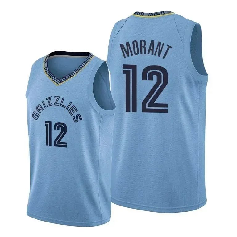 NBA Fashion Morant basketball vest men's jersey-1927                   -3