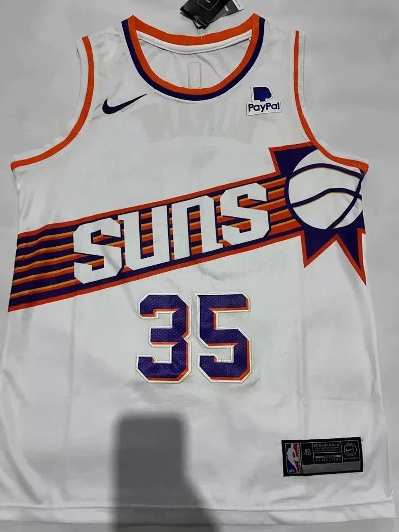 NBA Durant loose breathable purple sleeveless basketball vest jersey-1948                   -4