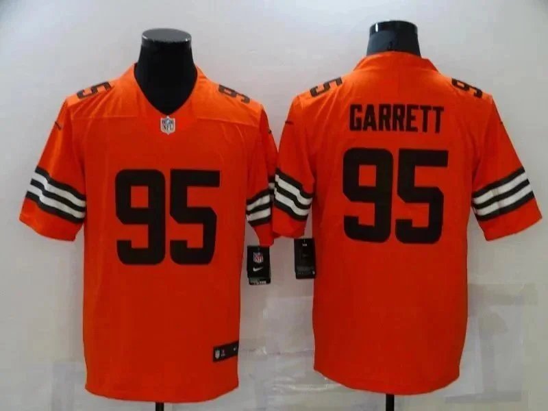 Cleveland Browns men's short sleeve football jersey（38 styles)-1957                   -2