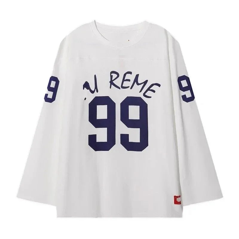 Supreme DUCATI joint SOCCER JERSEY Logo letter print loose short-sleeved football T-shirt-2792                   -3