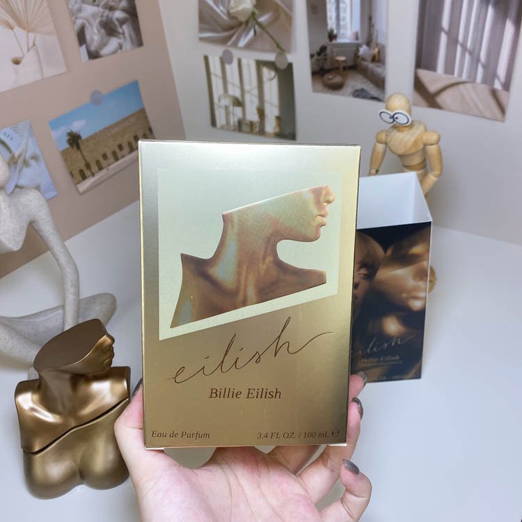 Billie Eilish Gold Perfume-3402                   -4