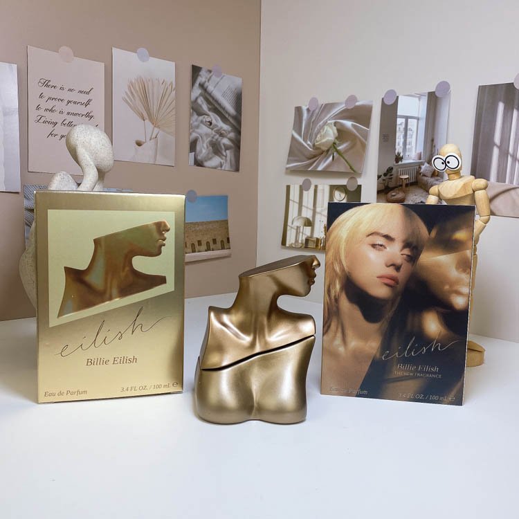 Billie Eilish Gold Perfume-3402                   -1