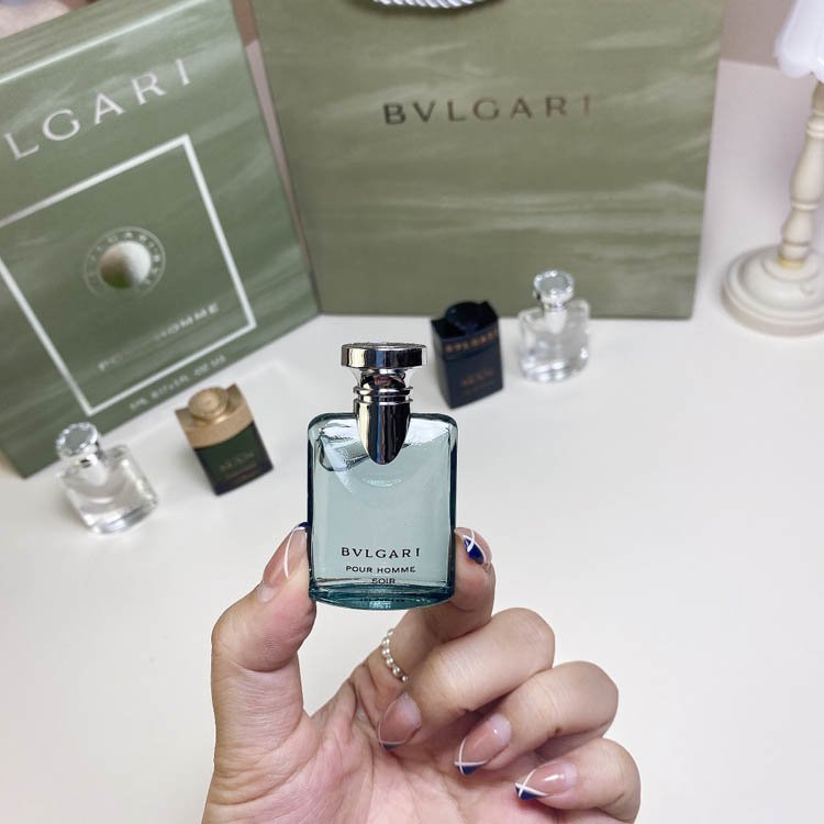 Bvlgari Darjeeling Tea Perfume Sampler Set of 5-3378                   -5