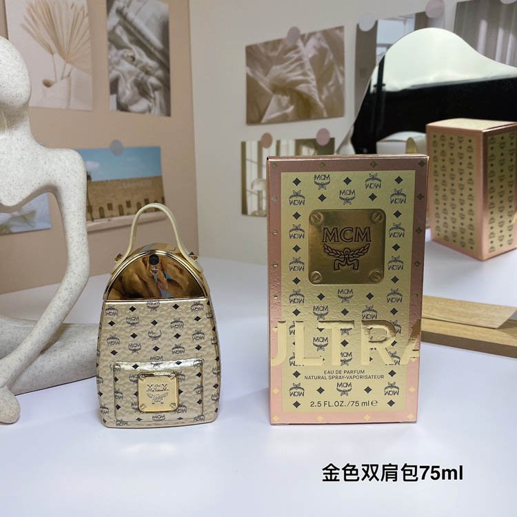MCM Gold Backpack Perfume-3157